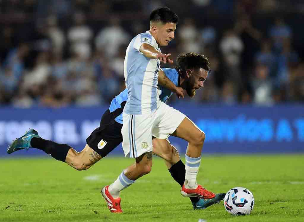 Thiago Almada aseguró la victoria de Argentina sobre Uruguay rumbo al Mundial