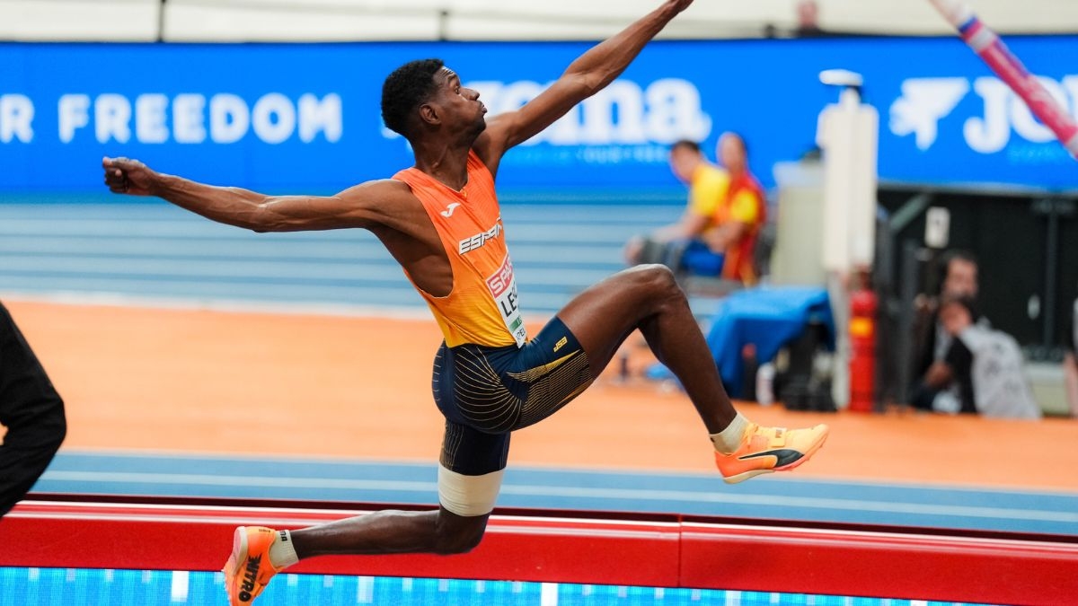 Debut soñado para el saltador cubano Lester Lescay, que obtiene un bronce europeo para España