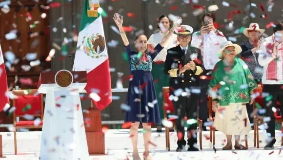 Presidenta Claudia Sheinbaum se dirige al pueblo mexicano: “No podemos ceder nuestra soberanía”