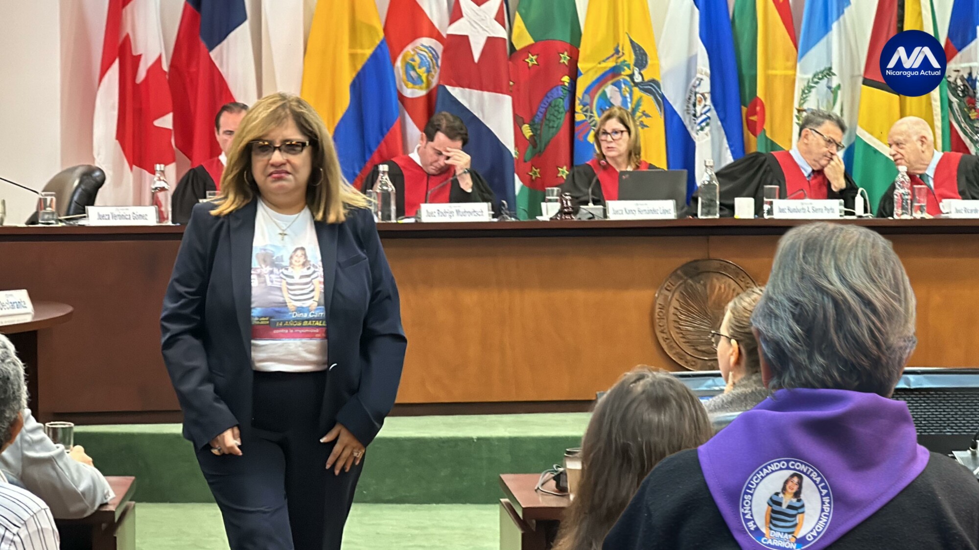 Corte IDH declara culpable a Nicaragua por caso Dina Carrión