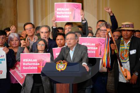 Panorama caldeado para las marchas convocadas por Petro para este martes