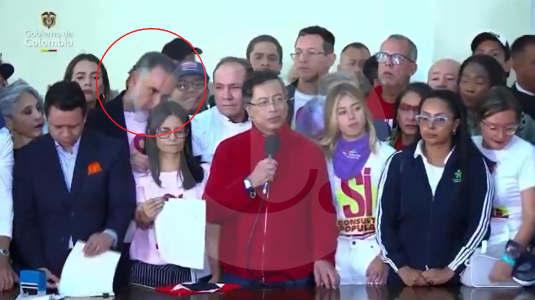 El extraño comportamiento de Benedetti durante el discurso de Petro en el Día del Trabajo