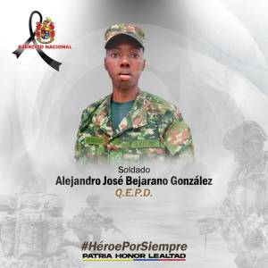 Nuevo ataque en Antioquia dejó un soldado muerto: prestaba servicio militar en Frontino