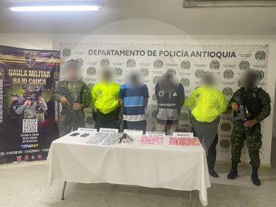 Cayeron hombres del Clan del Golfo en Cáceres y Caucasia: Iban a atentar contra la Fuerza Pública