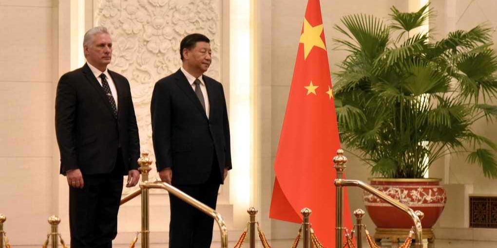 China promete a Díaz-Canel respaldo en “la salvaguardia de su soberanía nacional”