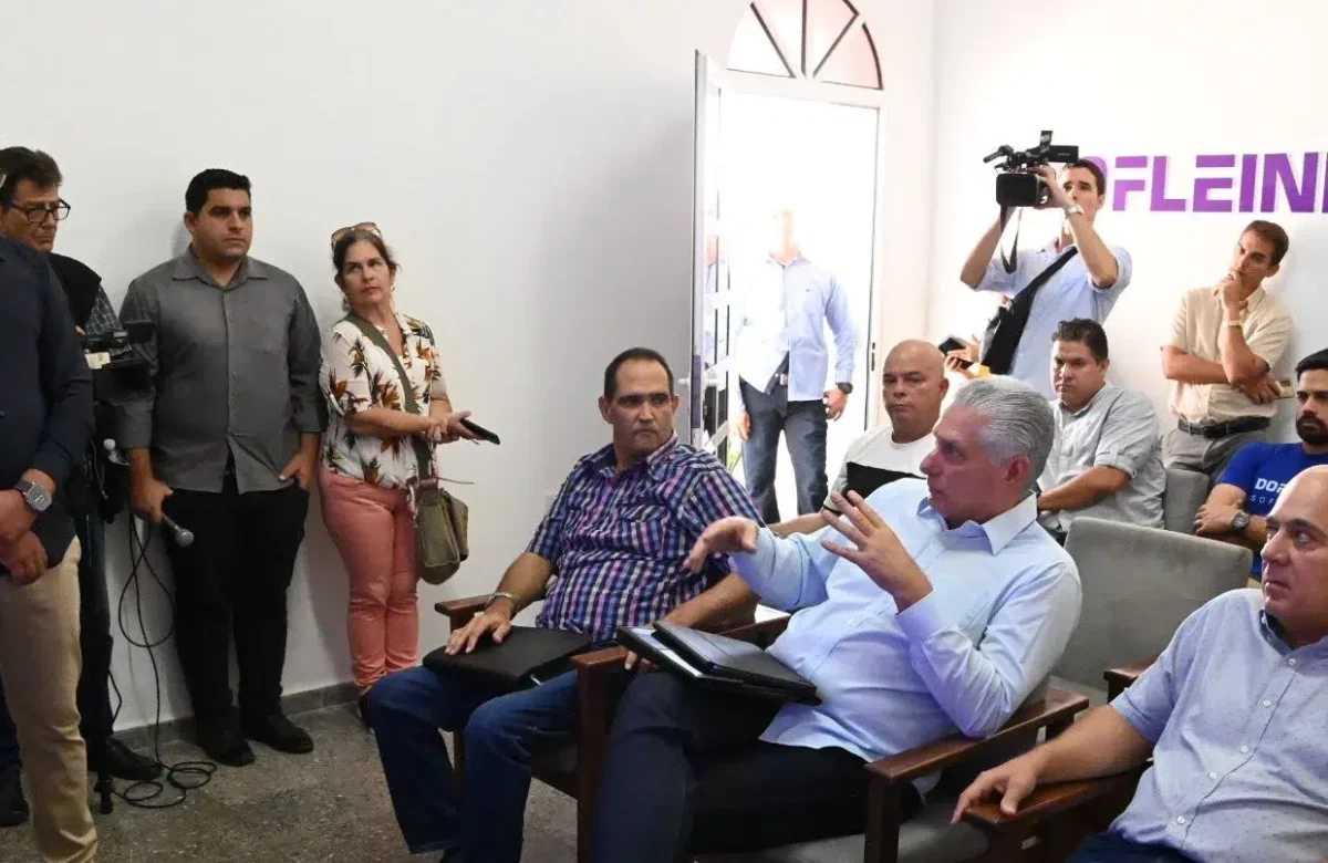 diaz-canel-visita-la-mipyme-dofleini:-publicidad-para-unos,-la-soga-al-cuello-para-otros 