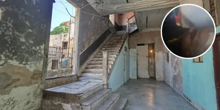 Yazmín, la cubana que lleva 10 años viviendo debajo de una escalera