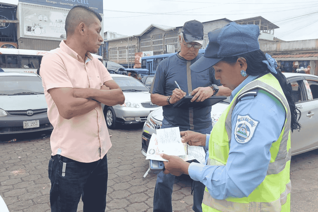 Policía recaudó más de 374 millones de córdobas en multas de tránsito