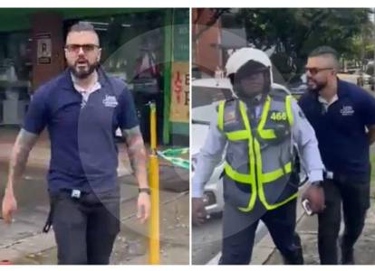 Video: ¿quién es el hombre que cometió delito de discriminación contra agente de tránsito en Cali?