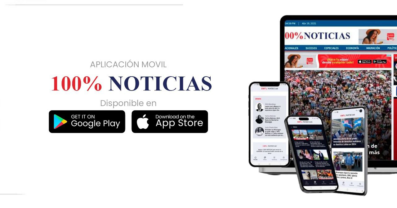 100% Noticias lanza nueva aplicación móvil para Nicaragua