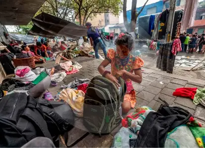 Indígenas Embera se tomaron, otra vez, el Parque Nacional en Bogotá; Gobierno no responde