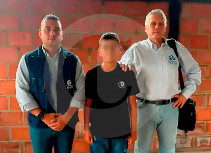 El niño Lyan estuvo cuatro días amarrado durante su secuestro en Valle del Cauca