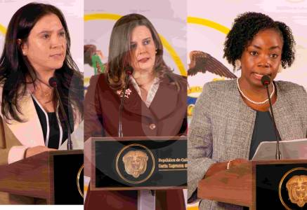 Corte Suprema conformó una terna integrada únicamente por mujeres para la Corte Constitucional