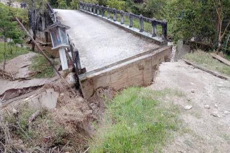 Lluvias y vendavales causaron daños en el Norte de Antioquia