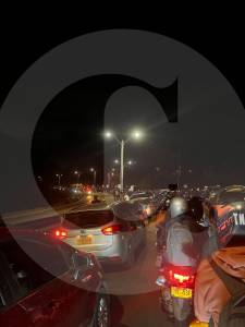Accidente en la Medellín-Bogotá causó caos vial en operación retorno