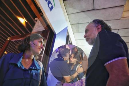 ¿Se acabó la guerra entre Sarabia y Benedetti? Así fue el abrazo entre ambos en Asobancaria