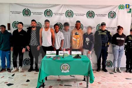 Desmantelaron banda que secuestraba y robaba a conductores de aplicaciones en Bogotá