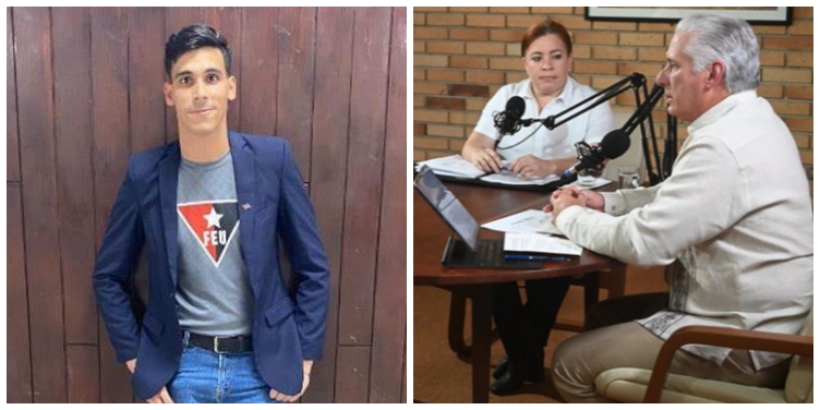 Presidente de la FEU ignora reclamos estudiantiles y respalda discurso de Díaz-Canel