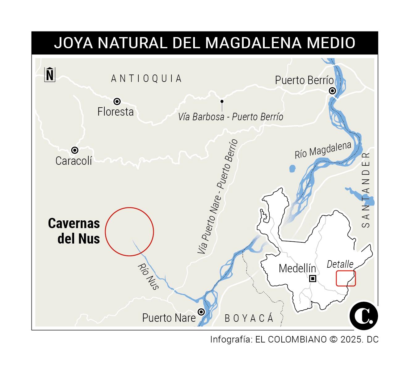 Una expedición a las Cavernas del Nus, las cuevas más hermosas de Antioquia