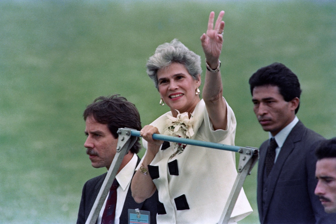 EN FOTOS: La vida política de Violeta Barrios de Chamorro – Nicaragua Investiga
