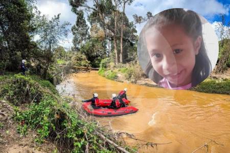 Niña de 8 años lleva dos días desaparecida tras caer a una quebrada en Usme, Bogotá