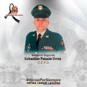 Sargento segundo falleció en medio de combates con el Clan del Golfo en Ituango, Antioquia