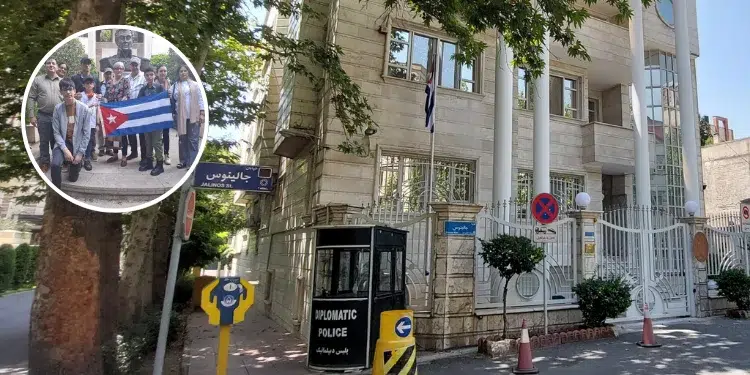 Gobierno cubano evacúa parcialmente su embajada en Irán