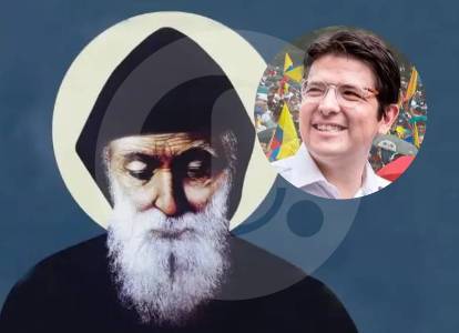 Esta es la parroquia de San Chárbel, el santo al que le rezan por la salud de Miguel Uribe