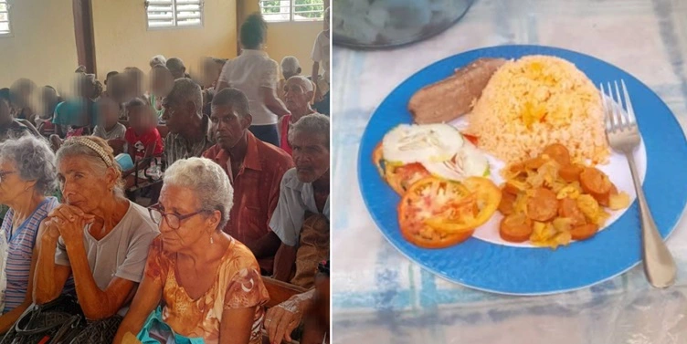 Un almuerzo contra el hambre: sacerdote alimenta a más de 300 personas en Santiago de Cuba