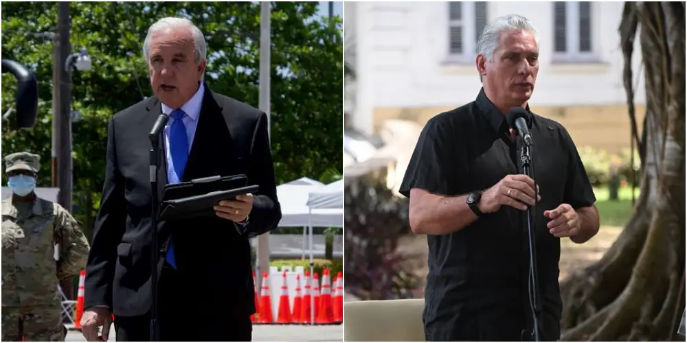 Giménez llama a Díaz-Canel «dictador puesto-a-dedo» y defiende sanciones contra el régimen