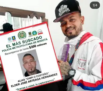 ¡Atención! Elder José Arteaga, alias el Costeño, fue capturado por el atentado a Miguel Uribe