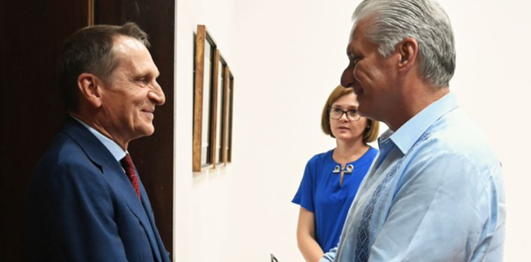 Narishkin, o “nuestro hombre en La Habana”