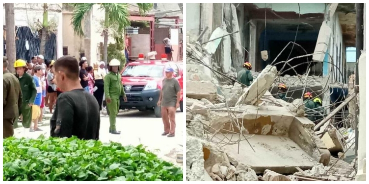 Otro derrumbe sacude La Habana en menos de 24 horas: dos cubanos siguen sepultados