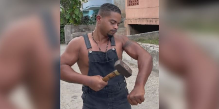 Sale de Cuba Lino Tomasen, “el hombre de hierro”