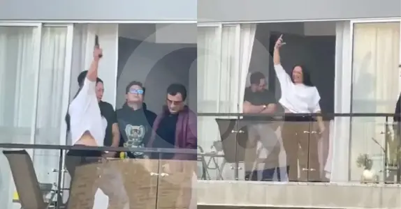 Ella es la mujer que disparó al aire desde el piso 12 de un edificio en Bogotá