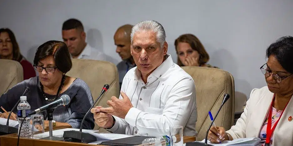 «Son nuestros deambulantes»: Díaz-Canel corrige a la ministra de Trabajo y Seguridad Social