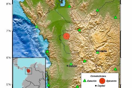Tembló en la noche de este viernes y el epicentro fue en Antioquia, ¿lo sintió?