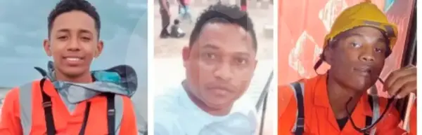Ellos eran Manuel, Luis y Jaider, los jóvenes que murieron en Puerto Antioquia