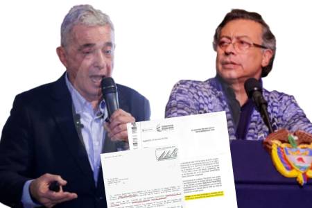 Guerra de cartas entre Petro y Uribe: ¿fue o no fue indultado el hoy presidente?