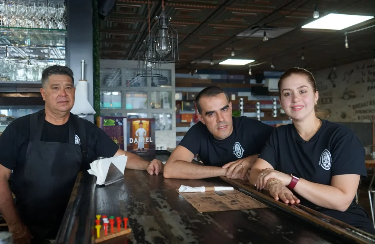 De lavar platos y trabajar en construcción a ser dueños de un restaurante en Miami