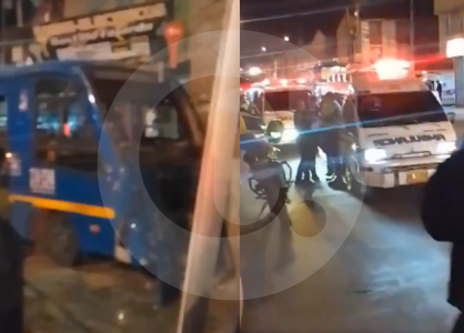 Video | Bus del SITP arrolló a peatón y chocó contra vivienda en Suba: cuatro heridos