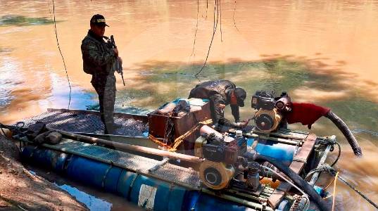 Desmantelan redes de minería ilegal que operaban en el Valle de Aburrá y el Suroeste antioqueño