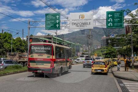 Ojo si suele ir de noche por la Autopista Norte en jurisdicción de Bello; habrá cierres nocturnos