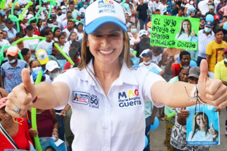 Ella es María Angélica Guerra, quien reemplazará a Miguel Uribe en el Senado