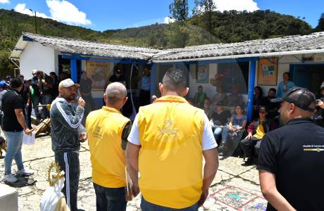 Concluyó retorno de 200 desplazados a vereda de El Carmen de Viboral
