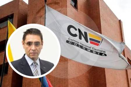 Magistrado Cristian Quiroz, nuevo presidente del Consejo Nacional Electoral (CNE)