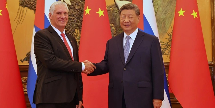 Los villanos del mundo reunidos en Pekín: Díaz-Canel junto a Xi, Putin y Kim