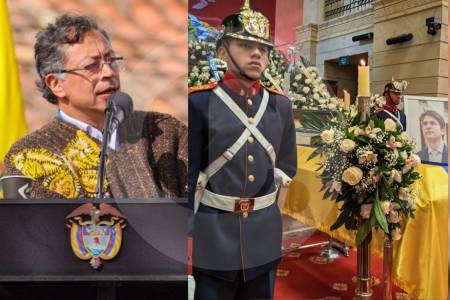 Sin pruebas, Petro afirmó que los asesinos de Miguel Uribe “viven en Europa”
