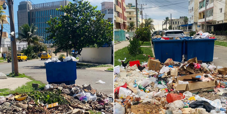 Ni el Vedado se salva: sin agua y entre vertederos los vecinos de la embajada de EE. UU.
