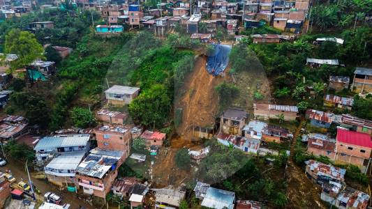 Alerta por posibles emergencias en la segunda temporada de lluvias del año en Antioquia